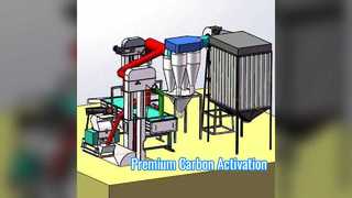 เครื่องจักรถ่านกัมมันต์: การผลิตที่มีประสิทธิภาพ