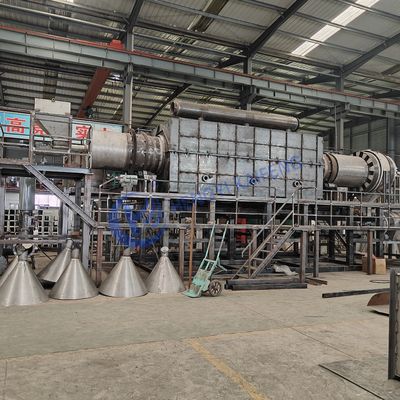 500°C-600°C โฟนการคาร์บอเนชั่น อุปกรณ์การคาร์บอเนชั่นอัตโนมัติเต็ม สําหรับเปลือกถั่วโคโคไม้และเปลือกถั่วฮาเซล