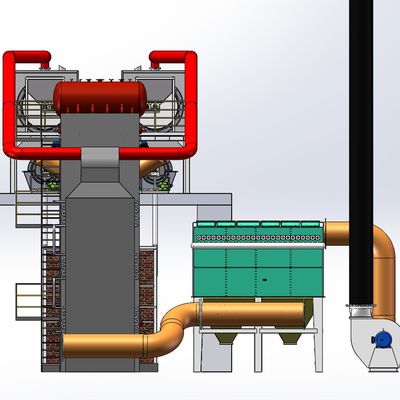 PLC ควบคุมเตาอบคาร์บอนไดเบิล อุณหภูมิสูง 400-600C
